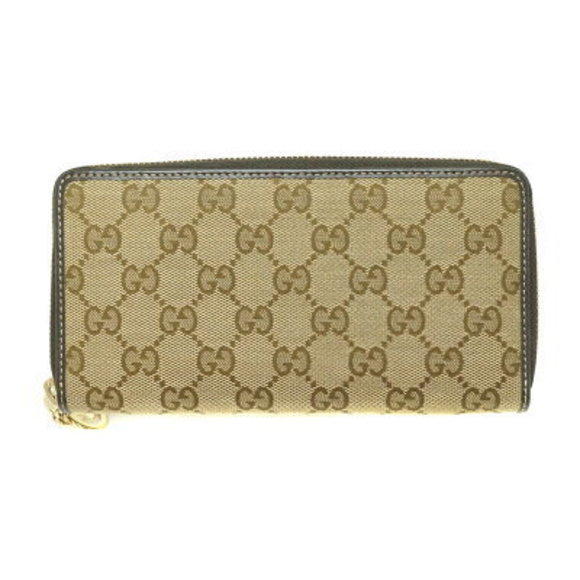 Gucci Zip Wallet GG Canvas - Picture 1 of 9